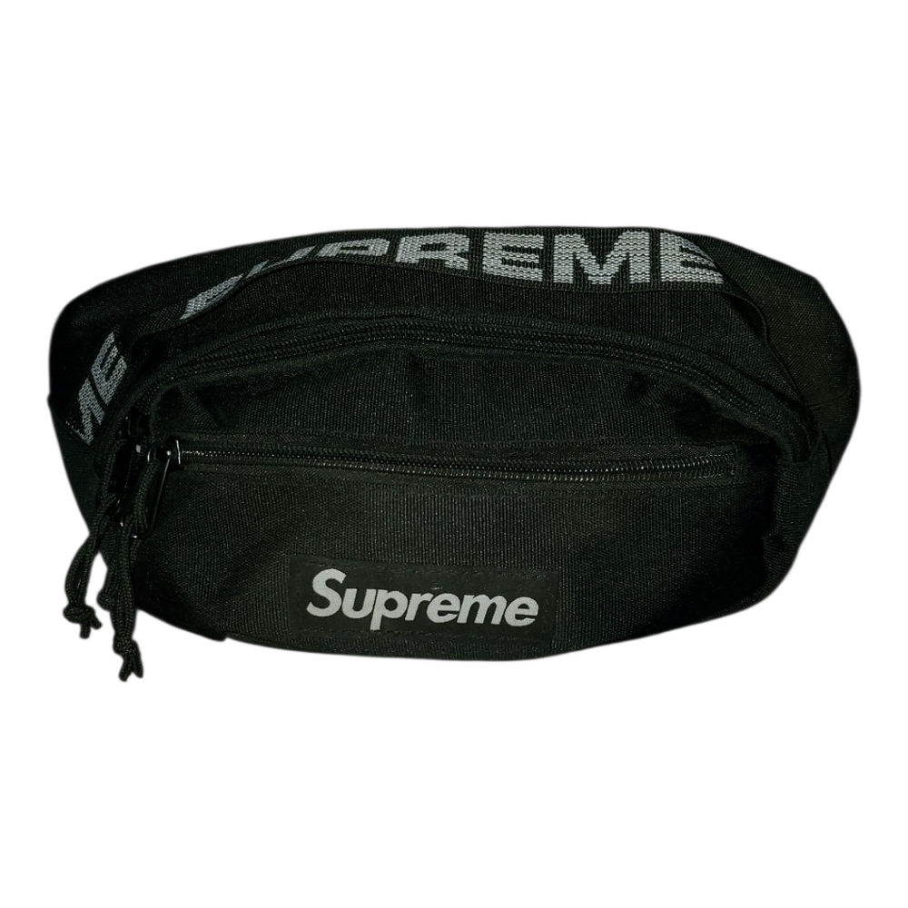 Supreme Black Belt Bag (SS18)